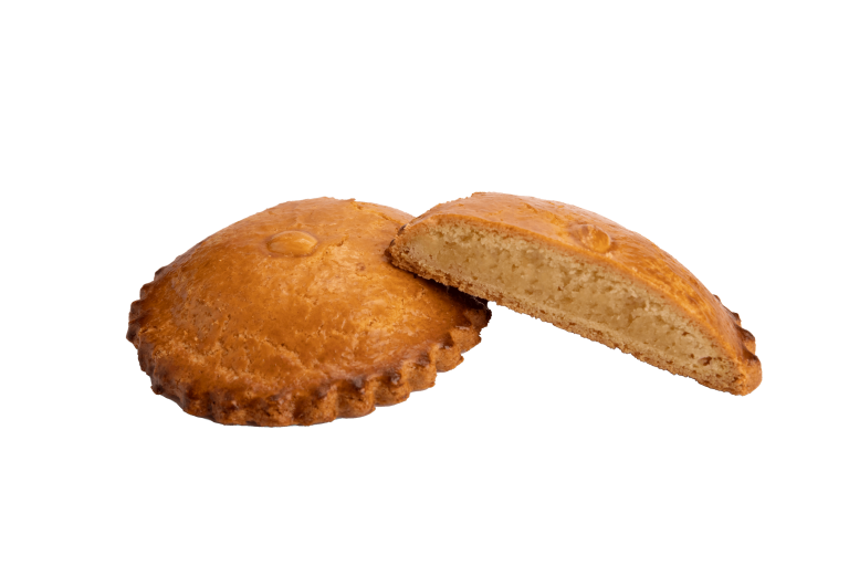 Productafbeelding van luze gevulde koek met extra amandelvulling- categorie Gevulde koek | shop.degraafbakeries.nl