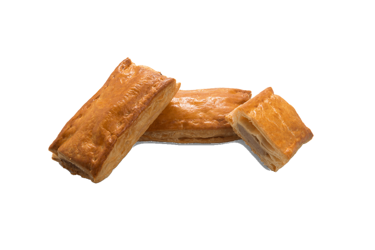 Roomboter saucijzenbroodje bake off - bladerdeeg snacks | Saucijzenbroodje kopen | shop.degraafbakeries.nl