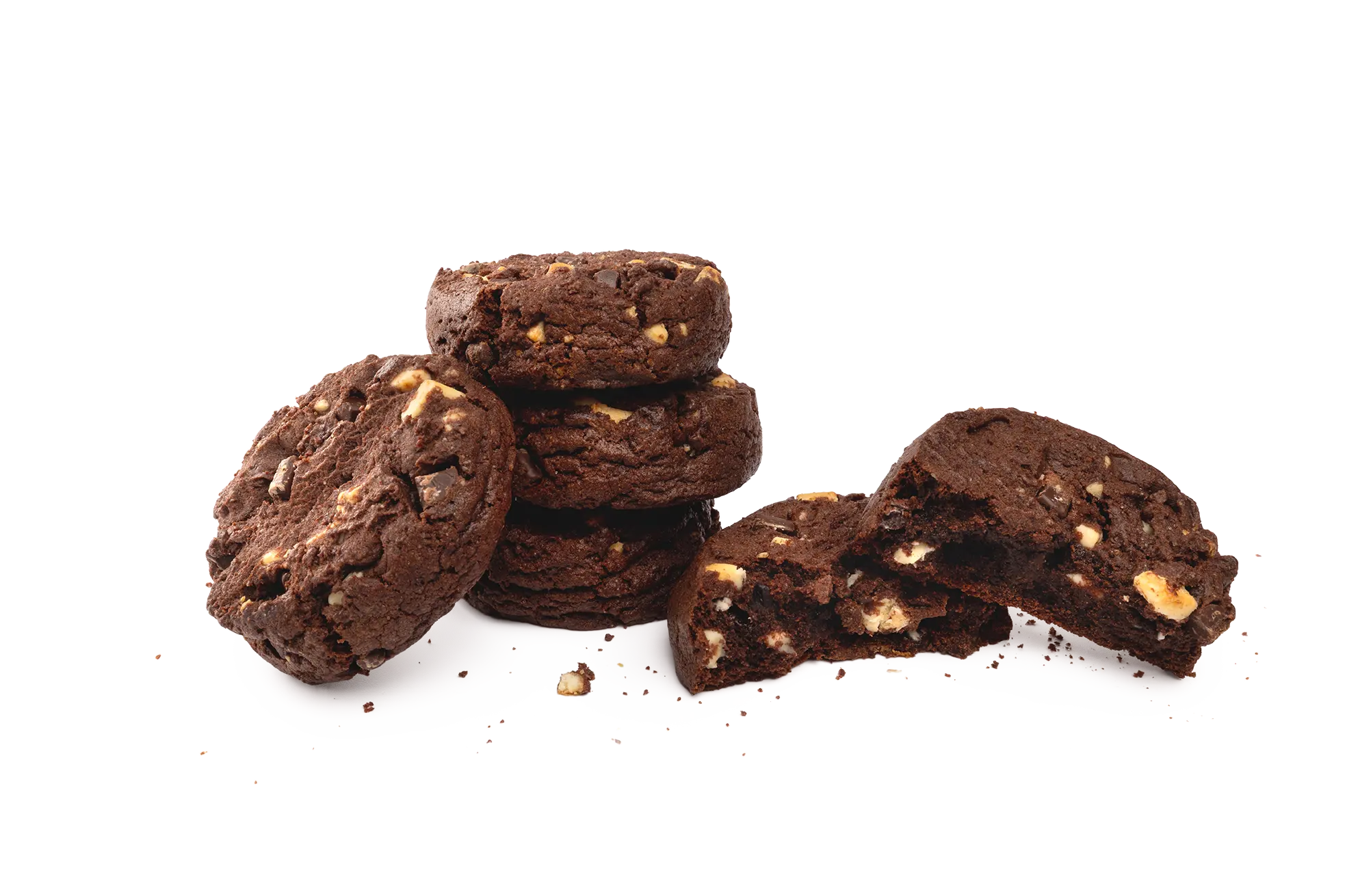 American triple chocolate cookies - De Graaf Bakeries