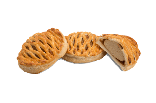 Gehaktbalbroodje satésaus bake off