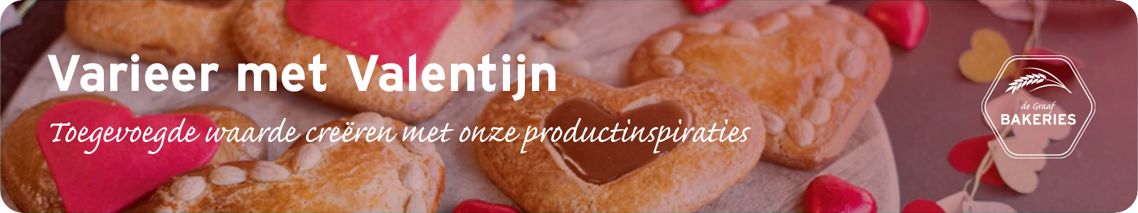Thema banner varieer met Valentijn